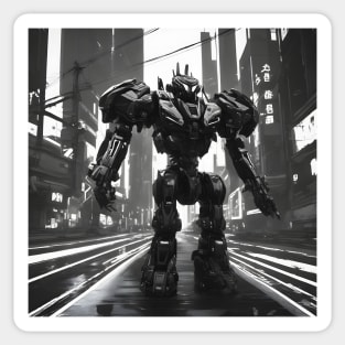 AI Generated Art | Transformer | Mecha Sticker